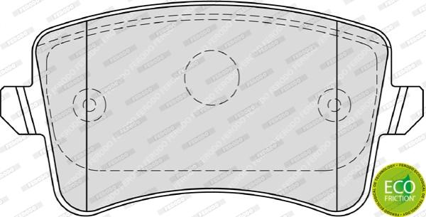 Ferodo FDB4190 - Kit de plaquettes de frein, frein à disque cwaw.fr