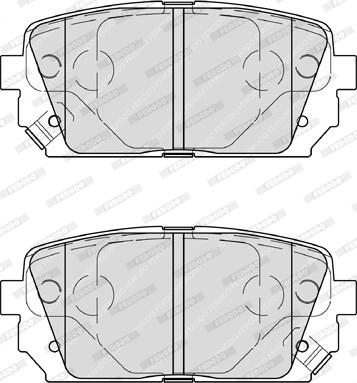 Ferodo FDB4193 - Kit de plaquettes de frein, frein à disque cwaw.fr