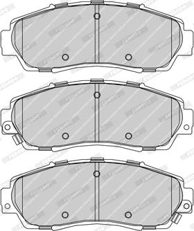 Ferodo FDB4161B-D - Kit de plaquettes de frein, frein à disque cwaw.fr