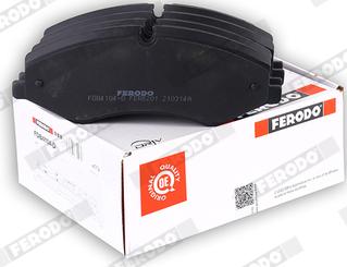 Ferodo FDB4104-D - Kit de plaquettes de frein, frein à disque cwaw.fr