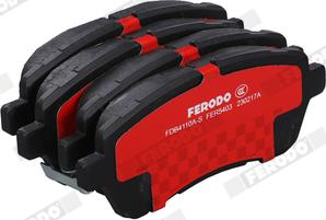 Ferodo FDB4110A-S - Kit de plaquettes de frein, frein à disque cwaw.fr