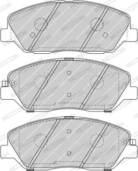 Ferodo FDB4111-D - Kit de plaquettes de frein, frein à disque cwaw.fr