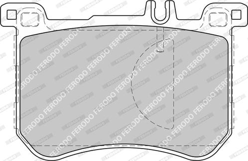 Ferodo FDB4899-D - Kit de plaquettes de frein, frein à disque cwaw.fr