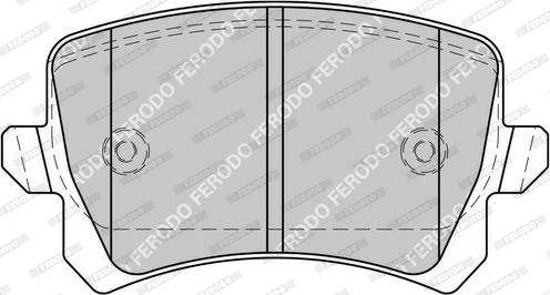 Ferodo FDB4895-D - Kit de plaquettes de frein, frein à disque cwaw.fr