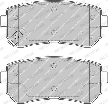 Ferodo FDB4856-D - Kit de plaquettes de frein, frein à disque cwaw.fr