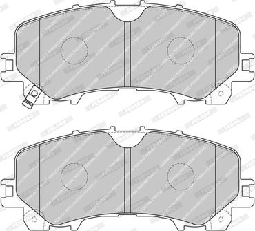 Ferodo FDB4853-D - Kit de plaquettes de frein, frein à disque cwaw.fr