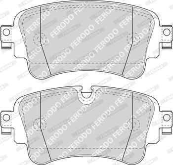 Ferodo FDB4807 - Kit de plaquettes de frein, frein à disque cwaw.fr