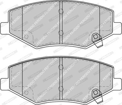Ferodo FDB4814-D - Kit de plaquettes de frein, frein à disque cwaw.fr