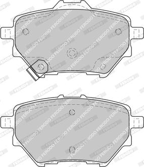 Ferodo FDB4811-D - Kit de plaquettes de frein, frein à disque cwaw.fr