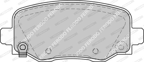 Ferodo FDB4883-D - Kit de plaquettes de frein, frein à disque cwaw.fr