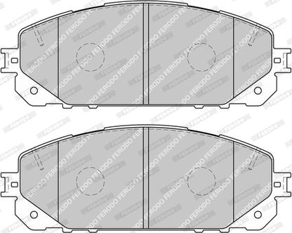 Ferodo FDB4882-D - Kit de plaquettes de frein, frein à disque cwaw.fr