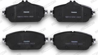 Ferodo FDB4870-D - Kit de plaquettes de frein, frein à disque cwaw.fr