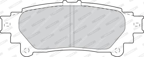 Ferodo FDB4395 - Kit de plaquettes de frein, frein à disque cwaw.fr