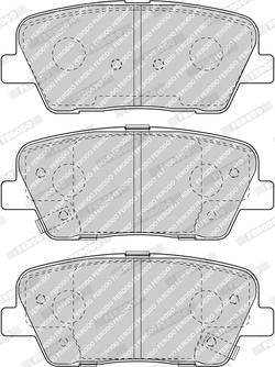 Ferodo FDB4391-D - Kit de plaquettes de frein, frein à disque cwaw.fr