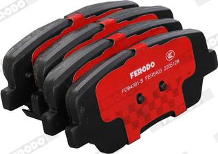 Ferodo FDB4391-S - Kit de plaquettes de frein, frein à disque cwaw.fr