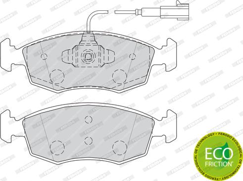 Ferodo FDB4353 - Kit de plaquettes de frein, frein à disque cwaw.fr