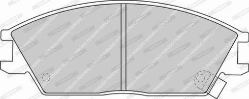 Ferodo FDB435-D - Kit de plaquettes de frein, frein à disque cwaw.fr