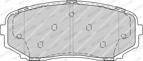 Ferodo FDB4365-D - Kit de plaquettes de frein, frein à disque cwaw.fr