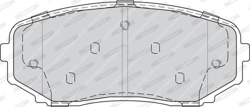 Ferodo FDB4365 - Kit de plaquettes de frein, frein à disque cwaw.fr