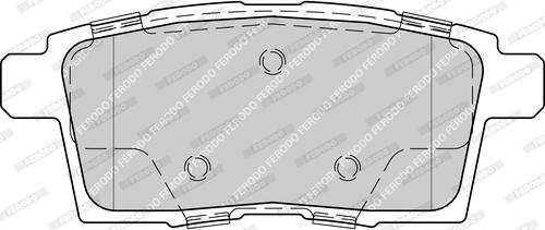 Ferodo FDB4366-D - Kit de plaquettes de frein, frein à disque cwaw.fr