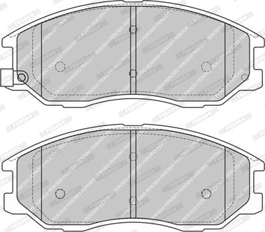 Ferodo FDB4317-D - Kit de plaquettes de frein, frein à disque cwaw.fr