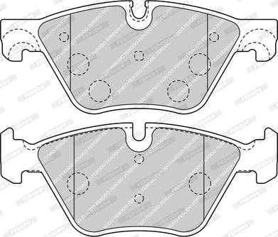 Ferodo FDB4380-D - Kit de plaquettes de frein, frein à disque cwaw.fr