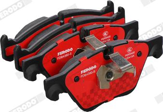 Ferodo FDB4380-S - Kit de plaquettes de frein, frein à disque cwaw.fr