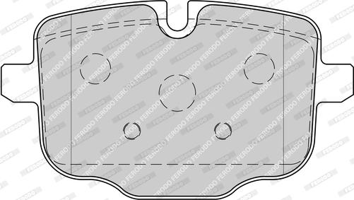 Ferodo FDB4381-D - Kit de plaquettes de frein, frein à disque cwaw.fr