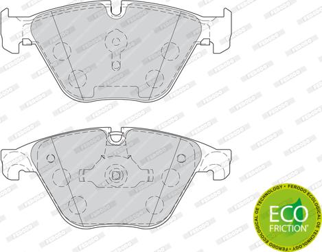 Ferodo FDB4382 - Kit de plaquettes de frein, frein à disque cwaw.fr