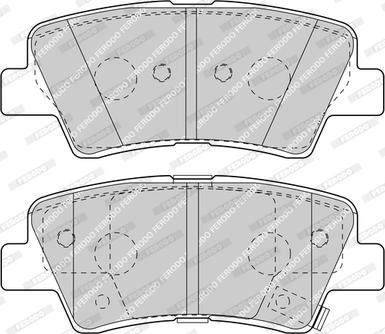 Ferodo FDB4387-D - Kit de plaquettes de frein, frein à disque cwaw.fr