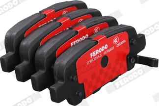 Ferodo FDB4324A-S - Kit de plaquettes de frein, frein à disque cwaw.fr