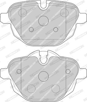 Ferodo FDB4376-D - Kit de plaquettes de frein, frein à disque cwaw.fr