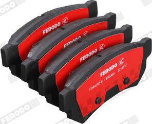 Ferodo FDB4295-S - Kit de plaquettes de frein, frein à disque cwaw.fr