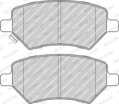 Ferodo FDB4293-D - Kit de plaquettes de frein, frein à disque cwaw.fr