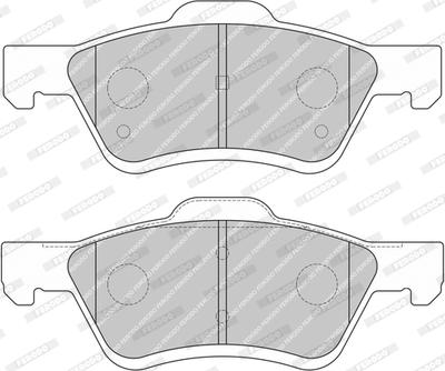 Ferodo FDB4240-D - Kit de plaquettes de frein, frein à disque cwaw.fr