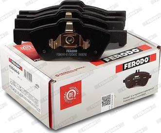 Ferodo FDB4240-D - Kit de plaquettes de frein, frein à disque cwaw.fr