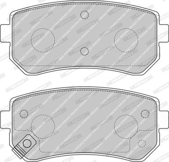 Ferodo FDB4241-D - Kit de plaquettes de frein, frein à disque cwaw.fr