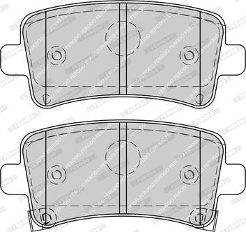 Ferodo FDB4252-D - Kit de plaquettes de frein, frein à disque cwaw.fr