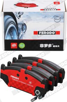 Ferodo FDB4257-S - Kit de plaquettes de frein, frein à disque cwaw.fr