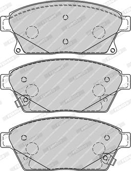 Ferodo FDB4264-D - Kit de plaquettes de frein, frein à disque cwaw.fr