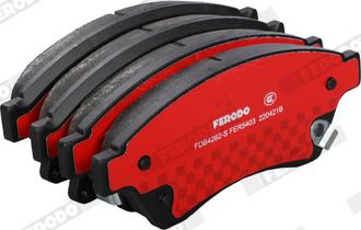 Ferodo FDB4262-S - Kit de plaquettes de frein, frein à disque cwaw.fr