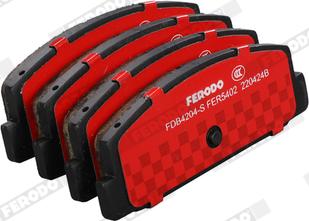 Ferodo FDB4204-S - Kit de plaquettes de frein, frein à disque cwaw.fr