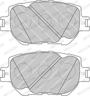 Ferodo FDB4201-D - Kit de plaquettes de frein, frein à disque cwaw.fr