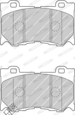 Ferodo FDB4284 - Kit de plaquettes de frein, frein à disque cwaw.fr