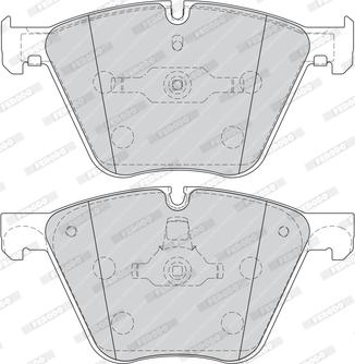 Ferodo FDB4287 - Kit de plaquettes de frein, frein à disque cwaw.fr