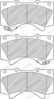 Ferodo FDB4229-D - Kit de plaquettes de frein, frein à disque cwaw.fr