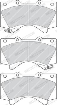 Ferodo FDB4229 - Kit de plaquettes de frein, frein à disque cwaw.fr