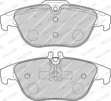 Ferodo FDB4220-D - Kit de plaquettes de frein, frein à disque cwaw.fr