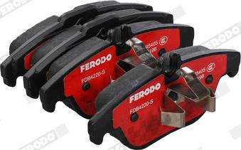 Ferodo FDB4220-S - Kit de plaquettes de frein, frein à disque cwaw.fr