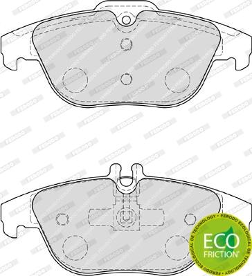 Ferodo FDB4220 - Kit de plaquettes de frein, frein à disque cwaw.fr